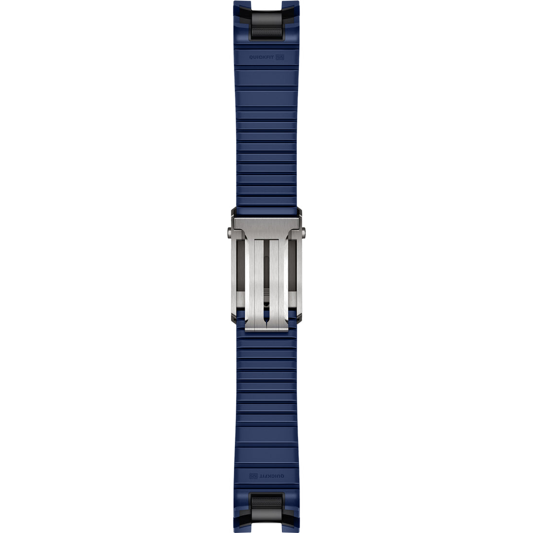 Garmin MARQ QuickFit 22 Navy Blue Silicone Rubber Bracelet - 010-14554-04