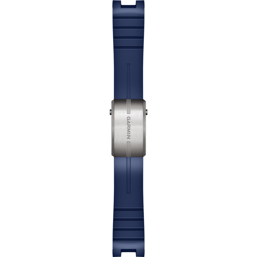 Garmin MARQ QuickFit 22 Navy Blue Silicone Rubber Bracelet - 010-14554-04