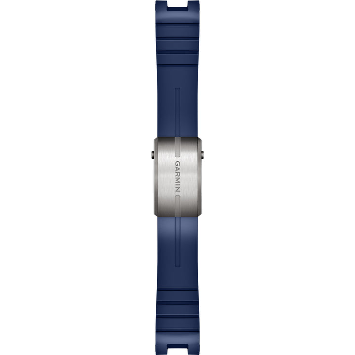 Garmin MARQ QuickFit 22 Navy Blue Silicone Rubber Bracelet - 010-14554-04