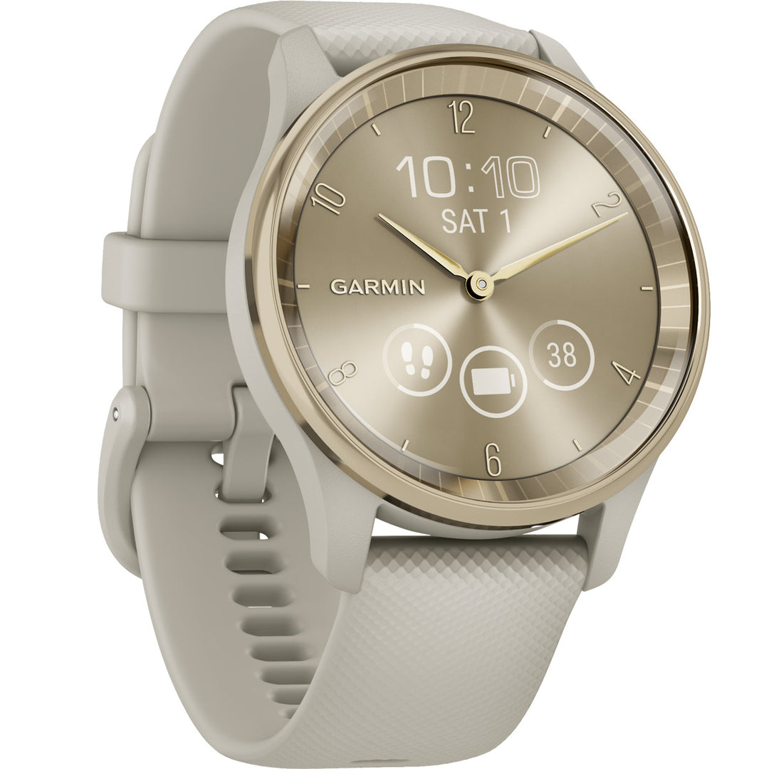 Garmin Vivomove Trend Cream Gold French Gray - 010-02665-02