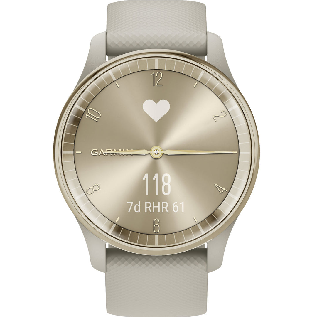 Garmin Vivomove Trend Cream Gold French Gray - 010-02665-02