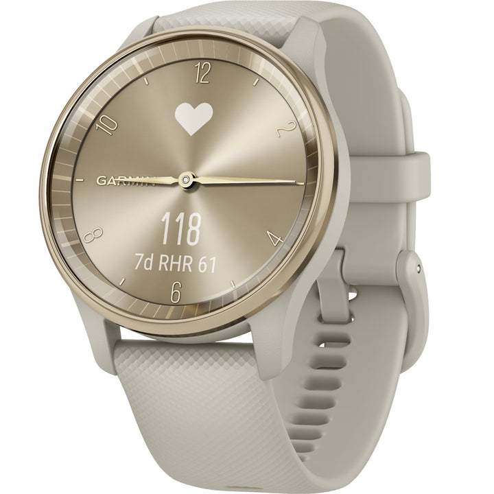 Garmin Vivomove Trend Cream Gold French Gray - 010-02665-02