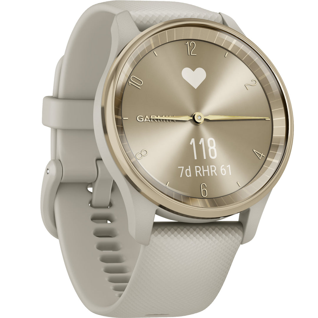 Garmin Vivomove Trend Cream Gold French Gray - 010-02665-02
