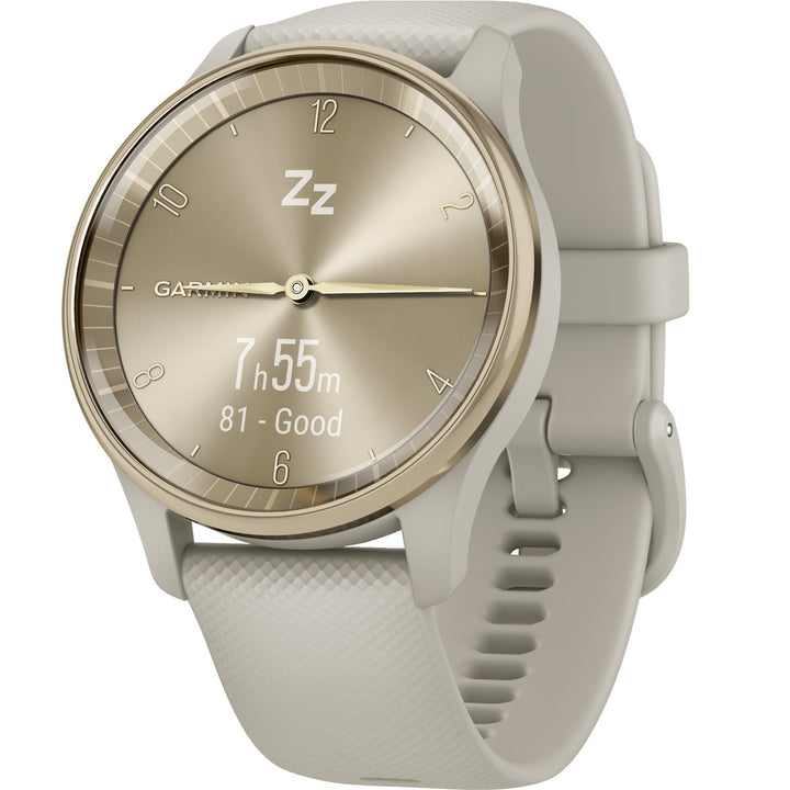 Garmin Vivomove Trend Cream Gold French Gray - 010-02665-02