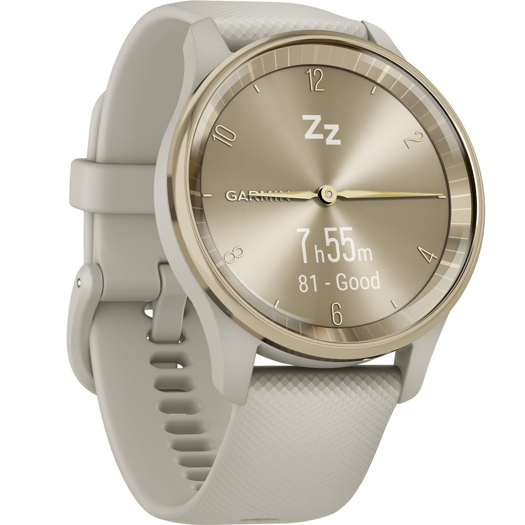 Garmin Vivomove Trend Cream Gold French Gray - 010-02665-02