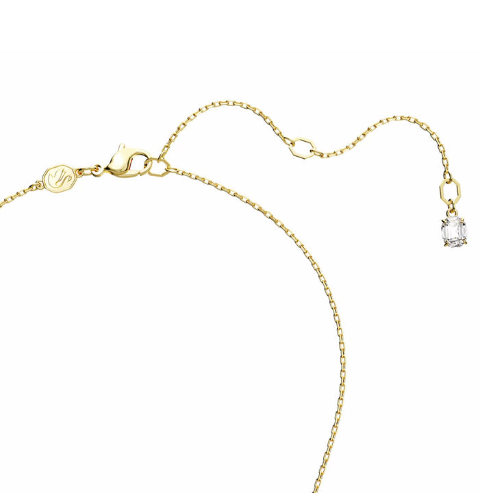 Swarovski Stilla Halskette Rechteckschliff Grün Goldlegierungsschicht - 5677141