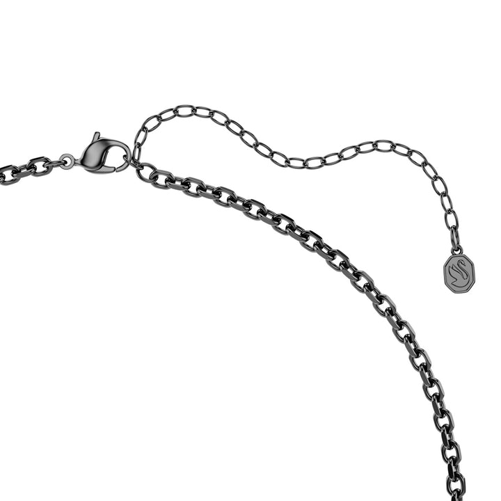 Swarovski Matrix Halskette und Brosche Verschiedene Schliffe Strauss Mehrfarbig Rutheniert - 5742674