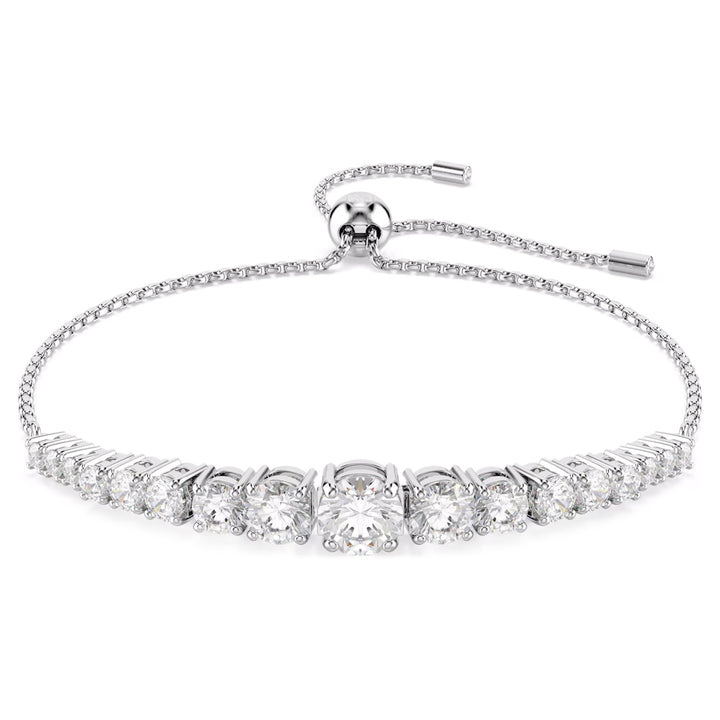 Swarovski Matrix Armband Rundschliffe im Farbverlauf Weiss - 5690677