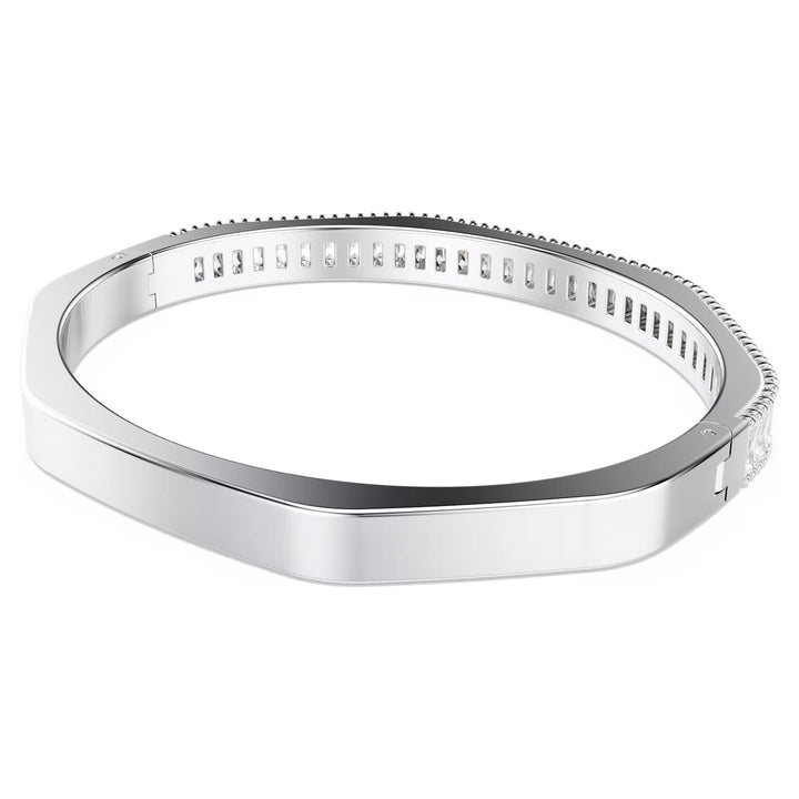 Swarovski Matrix Armreif Baguette Schliff Weiss