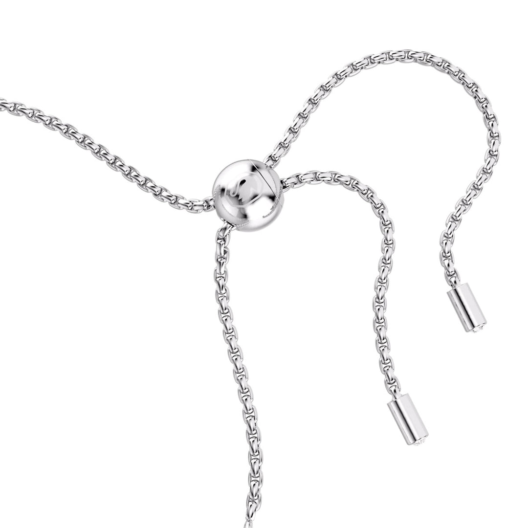 Swarovski Matrix Tennis Armband Gemischte Rundschliffe Weiss - 5677813