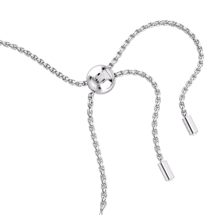 Swarovski Matrix Tennis Armband Gemischte Rundschliffe Weiss - 5677813