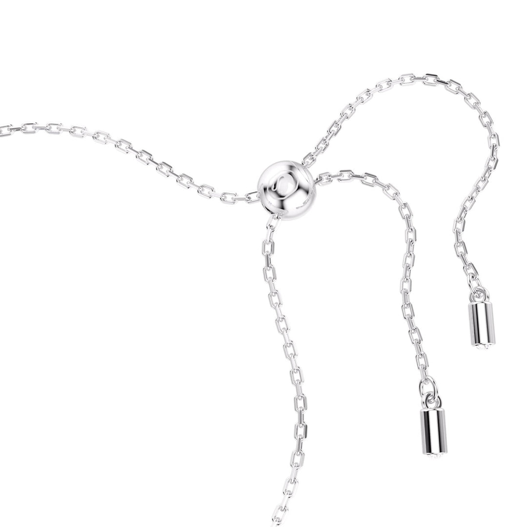 Swarovski Matrix Tennis Armband Verschiedene Schliffe Blau Rhodiniert - 5693412