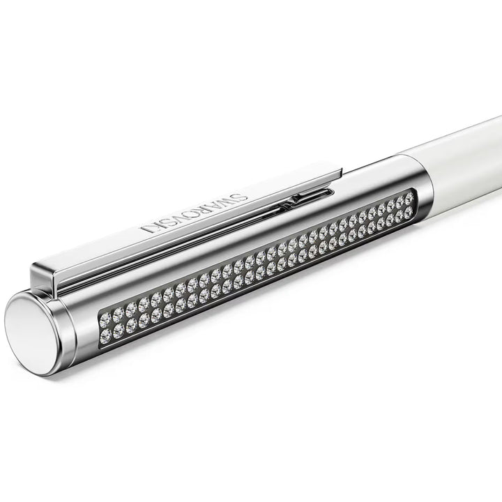 Swarovski Matrix Tennis Kugelschreiber Weiss Verchromt - 5740679