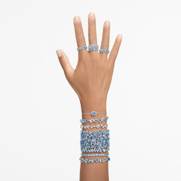 Swarovski Matrix Vittore Ring Marquise Schliff Weiss Rhodiniert