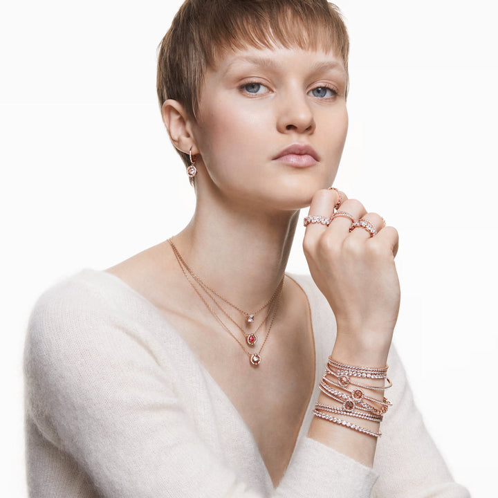 Swarovski Matrix Vittore Ring Marquise Schliff Weiss Roségold Legierungsschicht