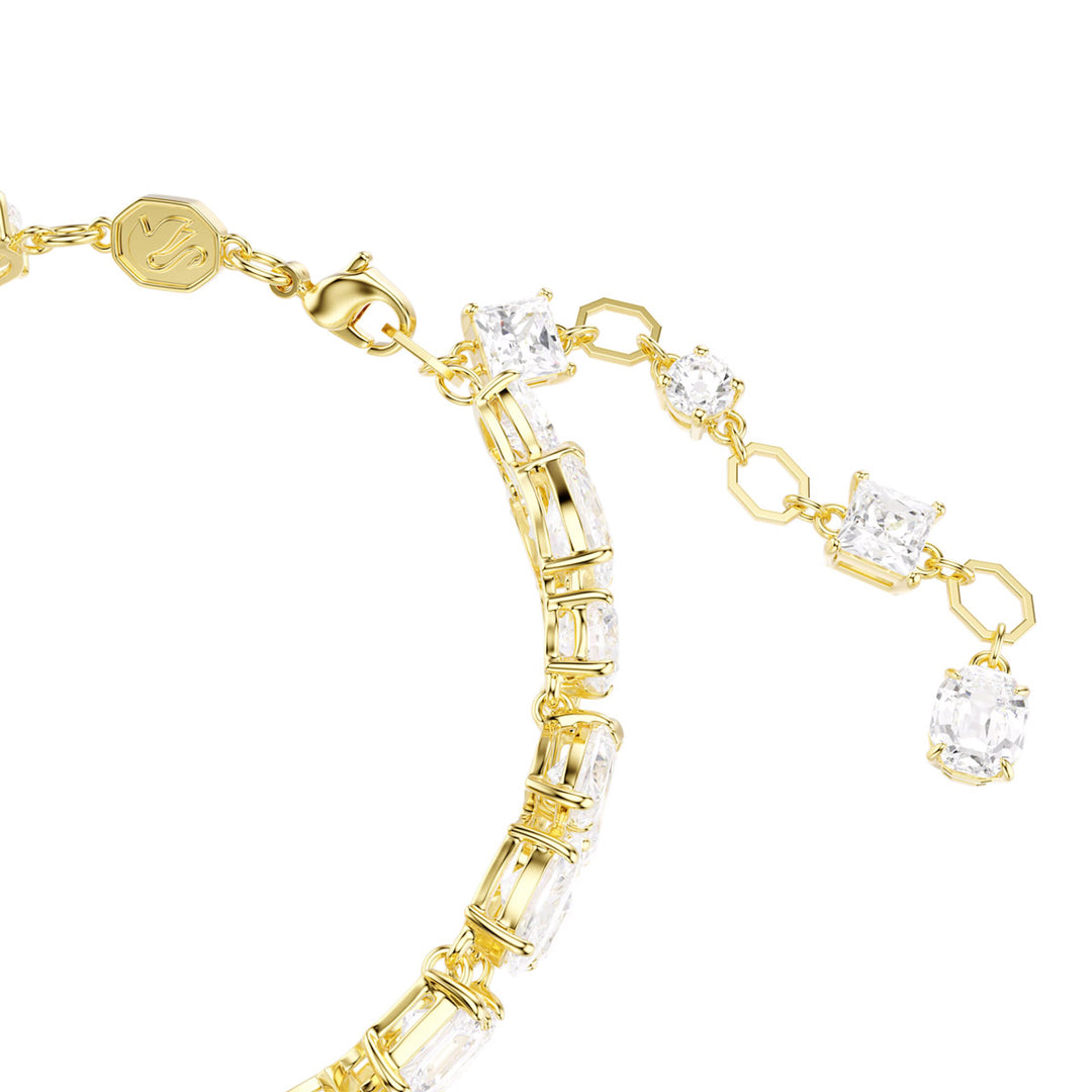 Swarovski Mesmera Armband Verschiedene Schliffe Weiss Goldlegierungsschicht - 5743827