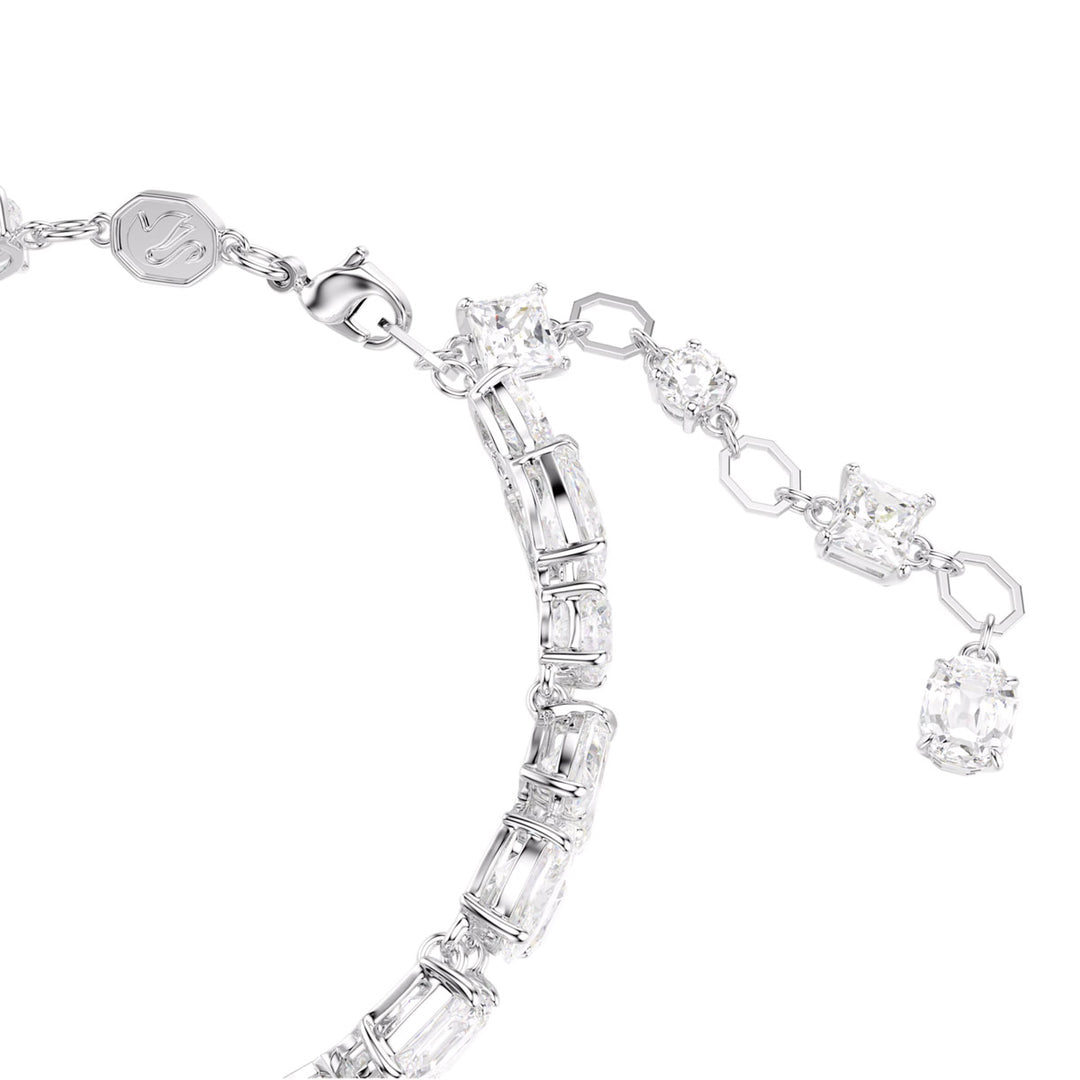 Swarovski Mesmera Armband Verschiedene Schliffe Weiss Rhodiniert - 5669927