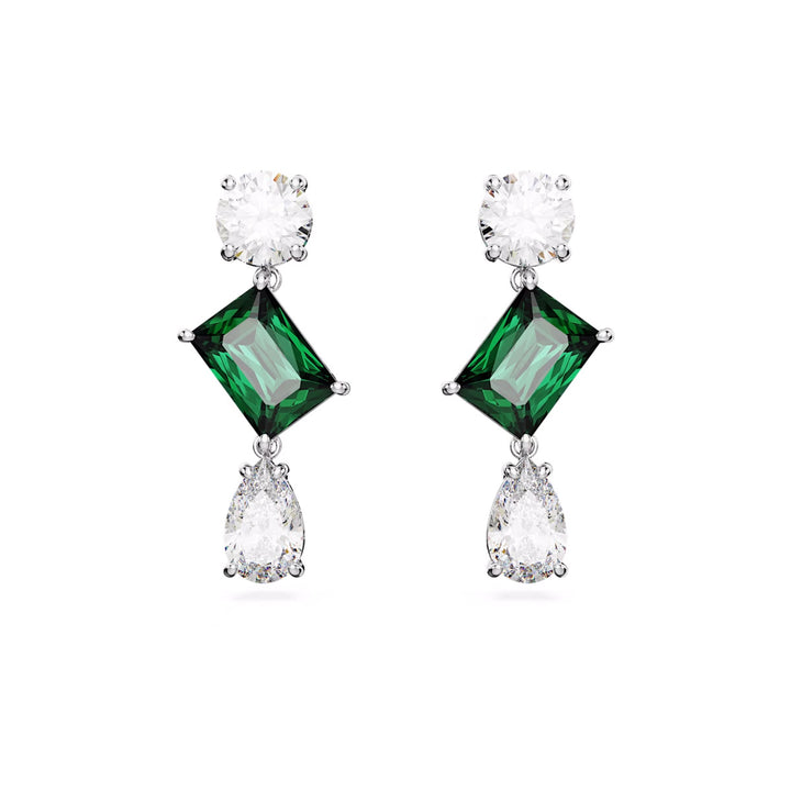Swarovski Mesmera Drop Ohrhänger Verschiedene Schliffe Grün - 5665878