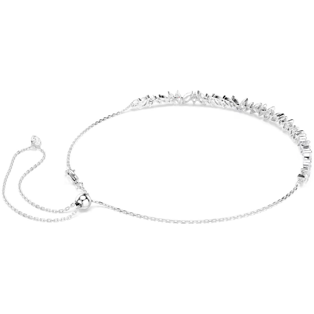Swarovski Mesmera Halsband Marquise Schliff Weiss Rhodiniert - 5755905