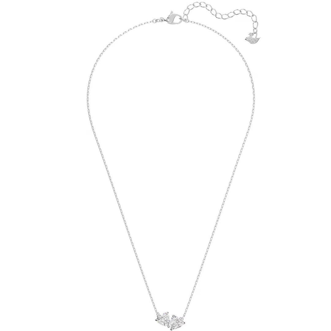 Swarovski Mesmera Halskette Herz Weiss Rhodiniert - 5517117
