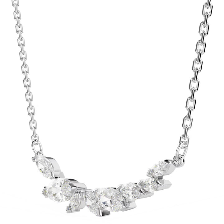 Swarovski Mesmera Halskette Marquise Schliff Weiss Rhodiniert - 5759838