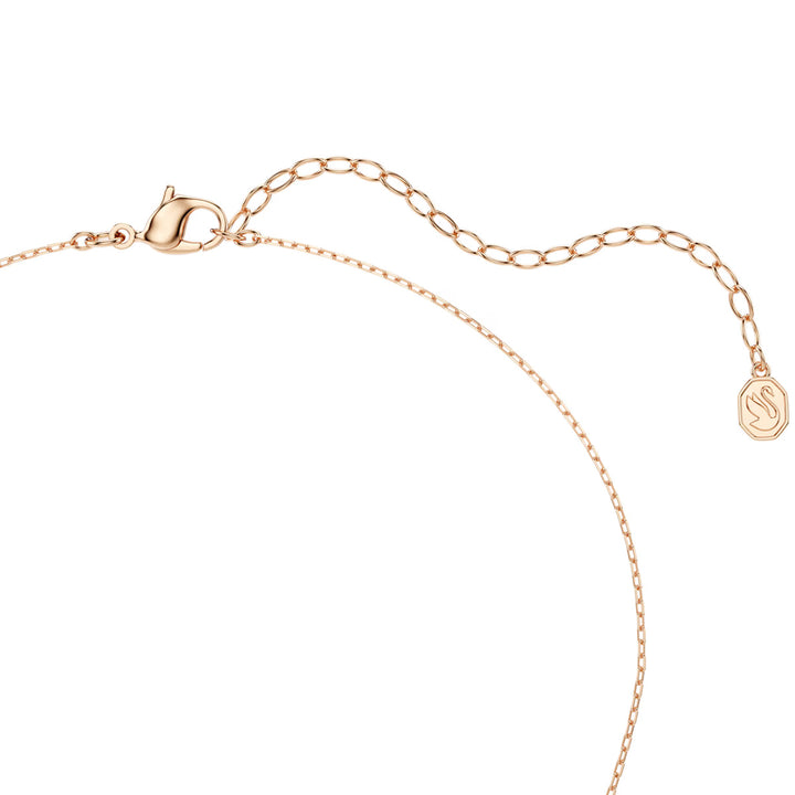 Swarovski Mesmera Halskette Verschiedene Schliffe Weiss 18K roségoldbeschichtet - 5747996