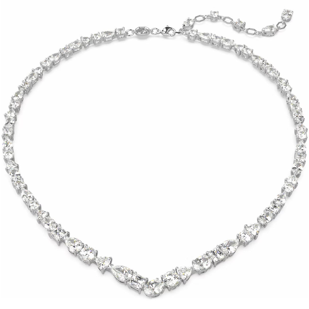 Swarovski Mesmera Halskette Verschiedene Schliffe Weiss - 5665242