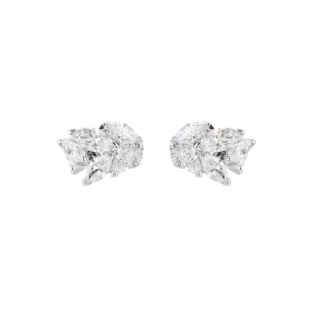 Swarovski Orecchini ear cuff Mesmera Taglio Marquise Bianchi Placcato rodio - 5747998