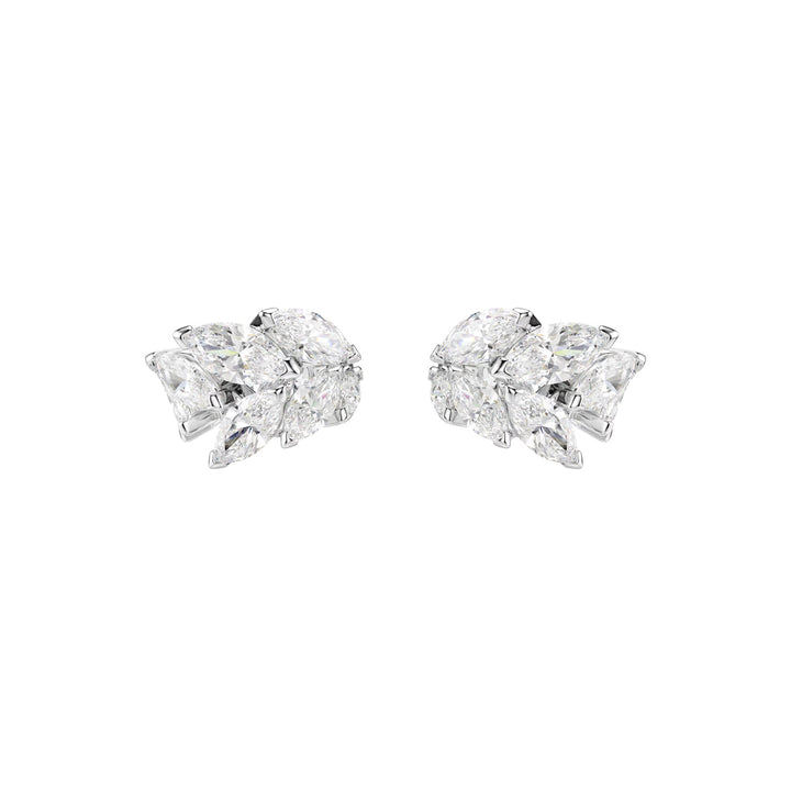 Swarovski Orecchini ear cuff Mesmera Taglio Marquise Bianchi Placcato rodio - 5747998