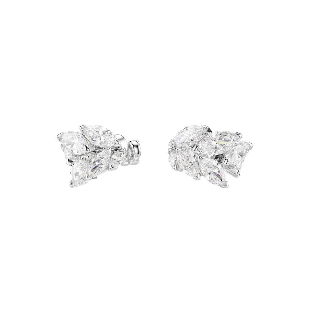 Swarovski Mesmera Ohrspangen Marquise Schliff Weiss Rhodiniert - 5747998