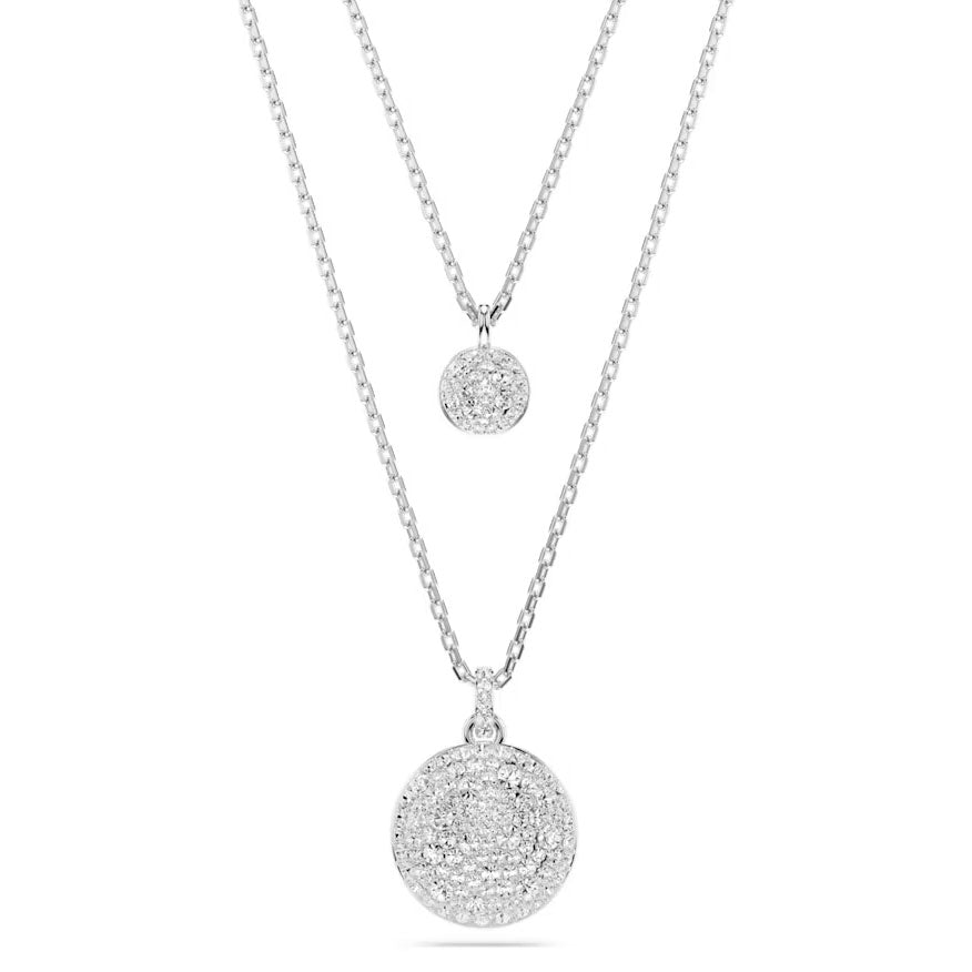 Swarovski Meteora Halskette im Lagenlook Weiss - 5684244
