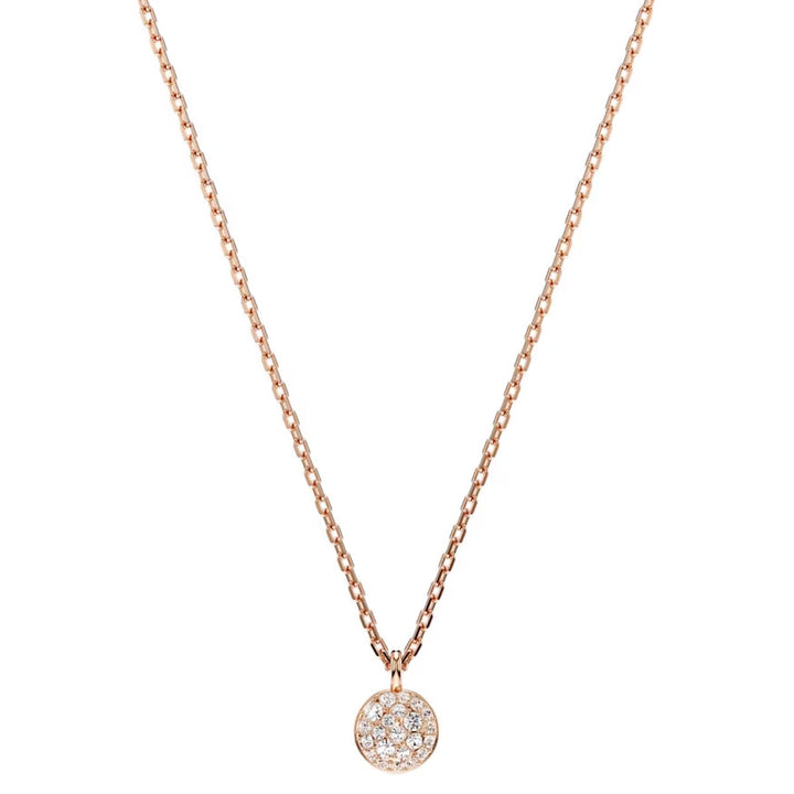 Swarovski Sublima Halskette im Lagenlook Weiss Roségold Legierungsschicht - 5683449