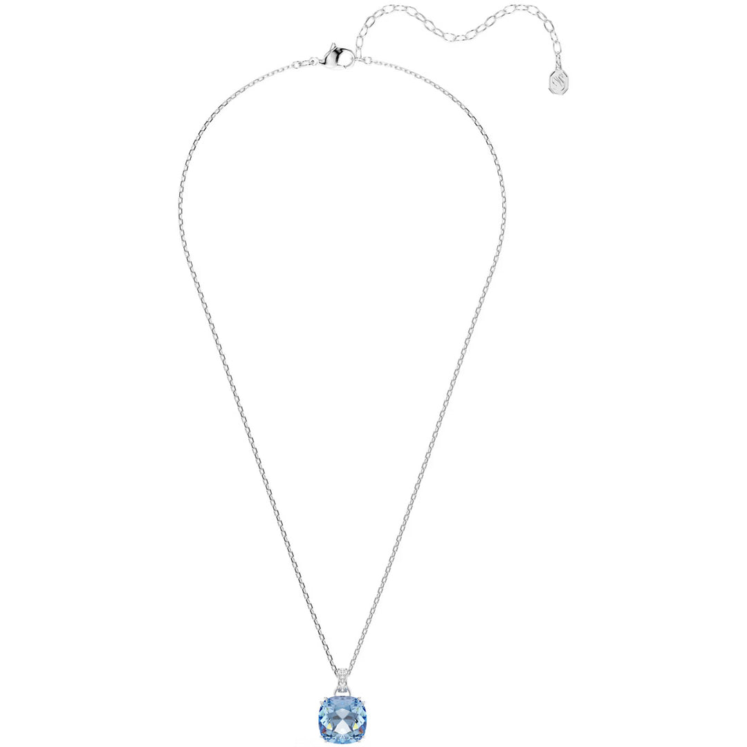 Swarovski Millenia Halskette Kissenschliff Blau Rhodiniert - 5760057