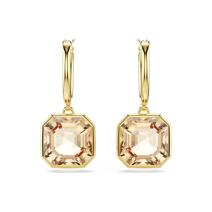 Swarovski Millenia Drop Ohrhänger Kissenschliff Karamell Goldlegierungsschicht - 5731148