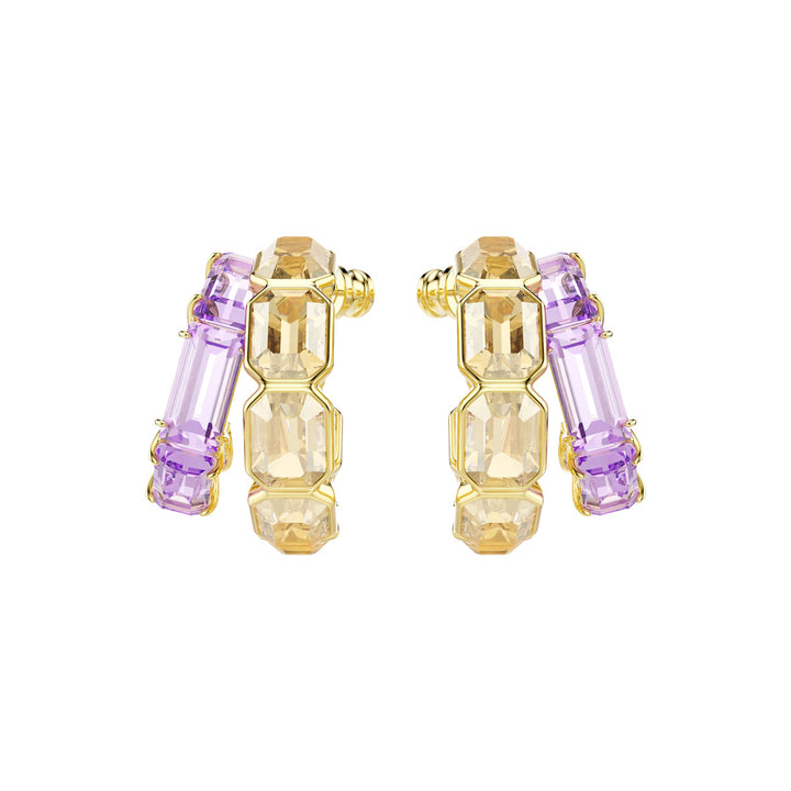 Swarovski Millenia Kreolen Verschiedene Schliffe Mehrfarbig Goldlegierungsschicht - 5725757