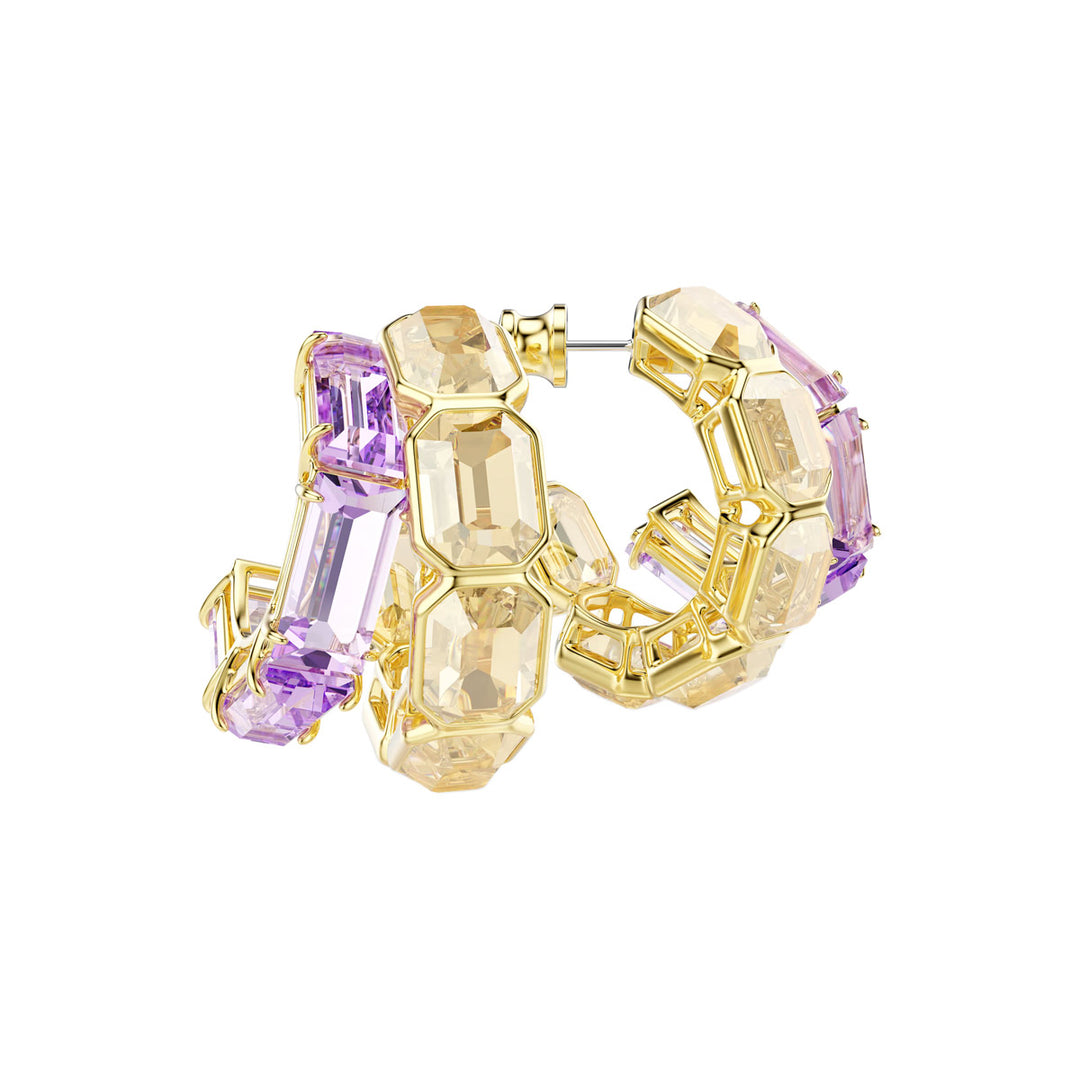 Swarovski Millenia Kreolen Verschiedene Schliffe Mehrfarbig Goldlegierungsschicht - 5725757