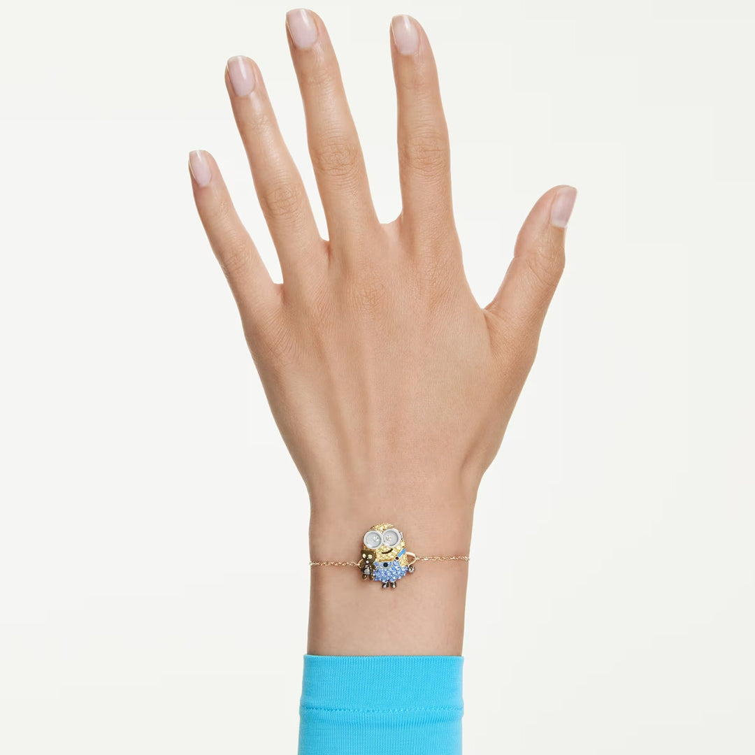 Swarovski Minions Bob Armband Pavé Mehrfarbig Goldlegierungsschicht - 5743386