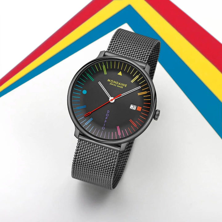 Mondaine Doppio (41 mm) - MLE.41221.SM