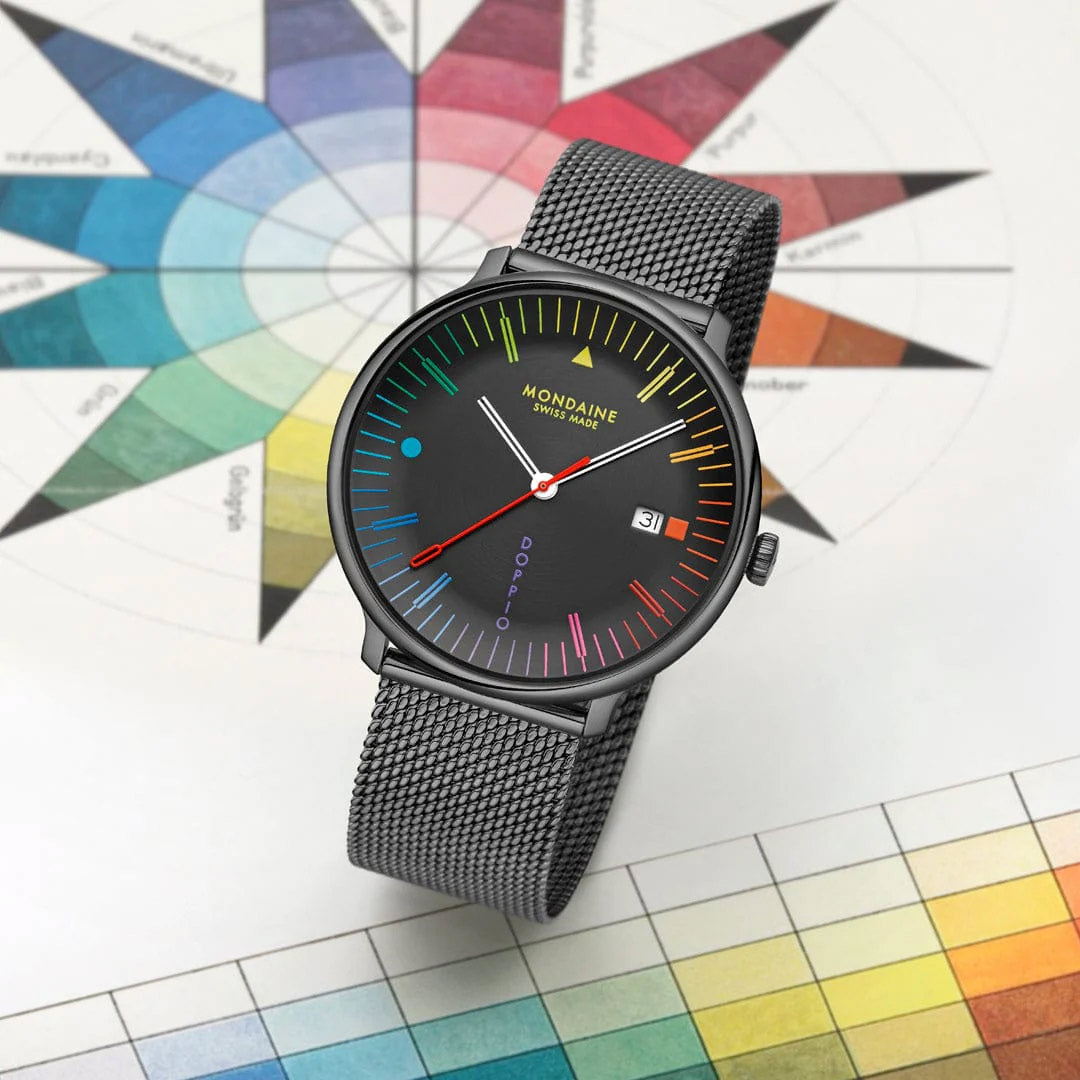 Mondaine Doppio (41 mm) - MLE.41221.SM