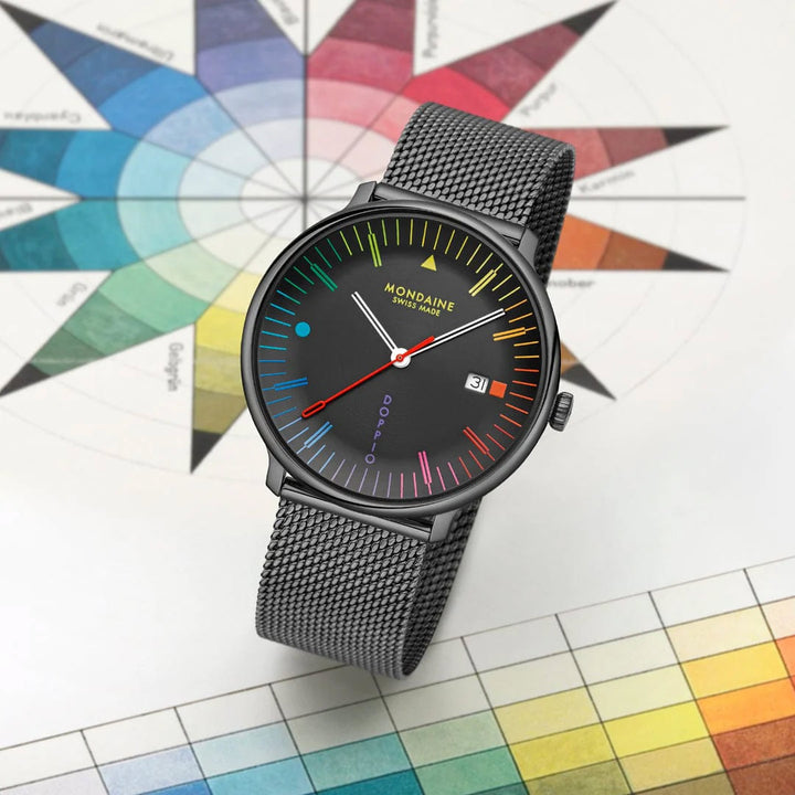 Mondaine Doppio (41 mm) - MLE.41221.SM
