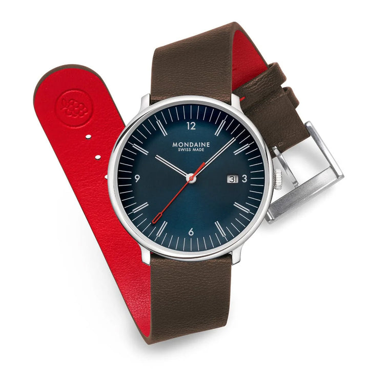 Mondaine Doppio (41 mm) - MLE.41240.LGV