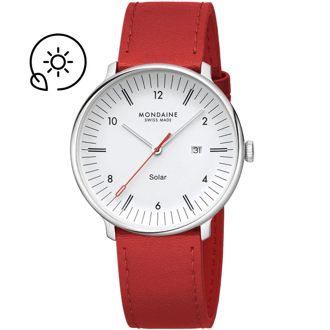 Mondaine Doppio Solar (41 mm) - MLE.41910.LCV