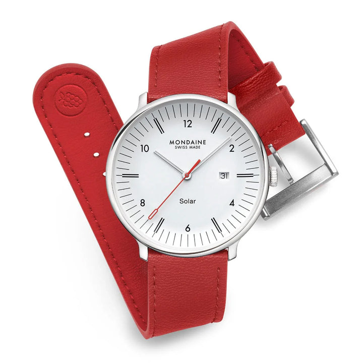 Mondaine Doppio Solar (41 mm) - MLE.41910.LCV