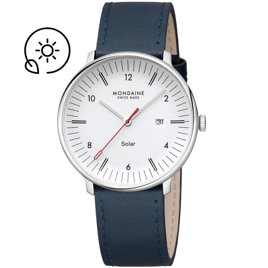 Mondaine Doppio Solar (41 mm) - MLE.41910.LDV