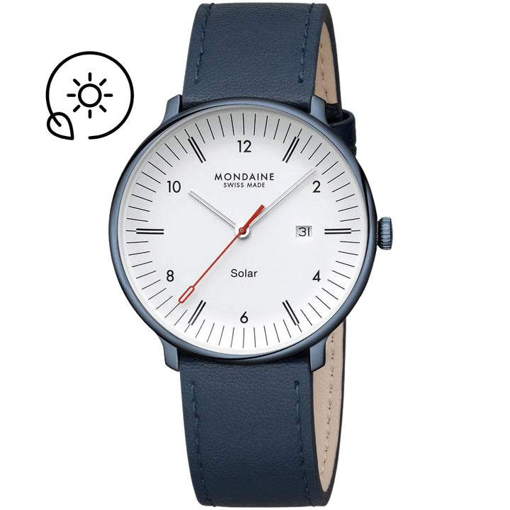 Mondaine Doppio Solar (41 mm) - MLE.41910.LQV