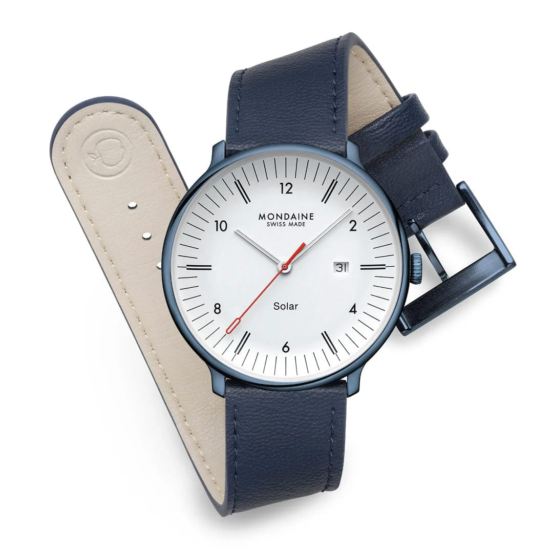 Mondaine Doppio Solar (41 mm) - MLE.41910.LQV