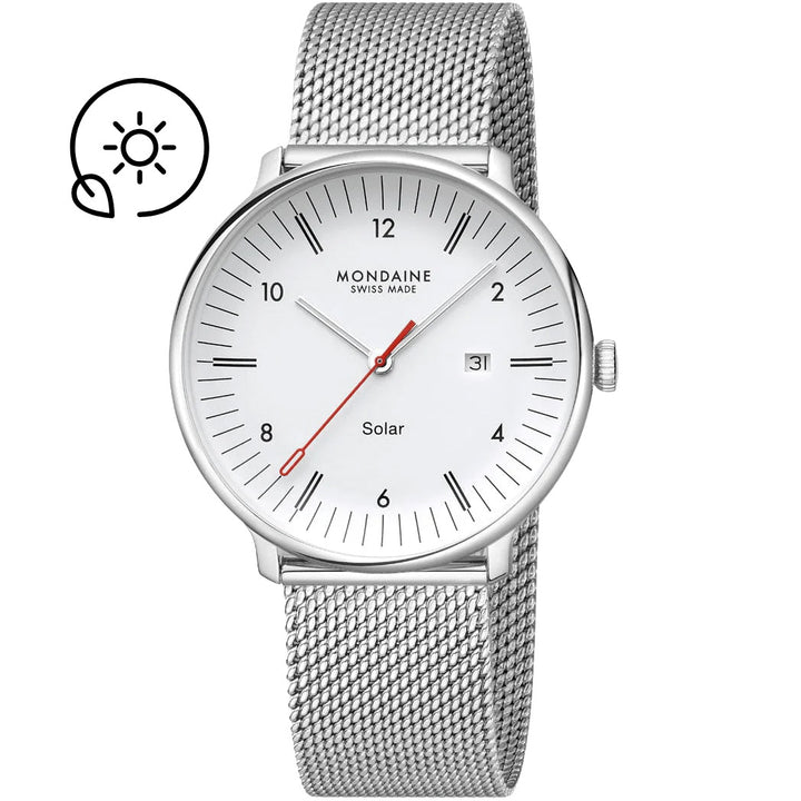 Mondaine Doppio Solar (41 mm) - MLE.41910.SM