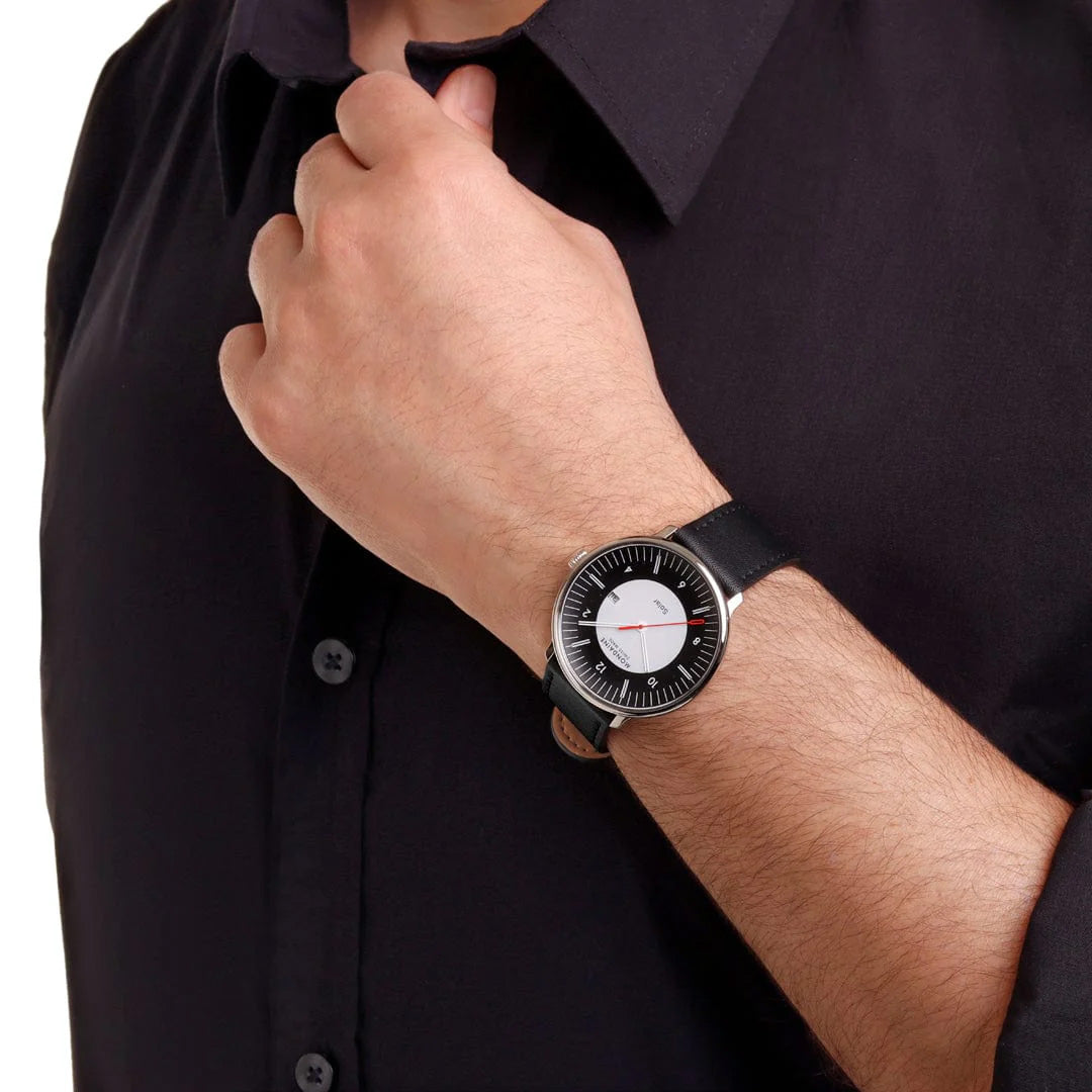 Mondaine Doppio Solar (41 mm) - MLE.41920.LBV