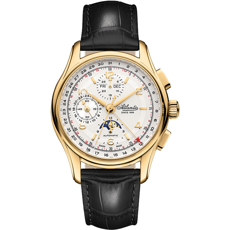Atlantic Worldmaster Automatic Moonphase Chronograph Limited Edition - 52851.45.25