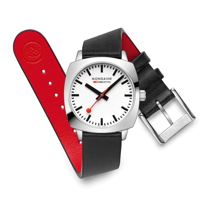 Mondaine Petite Cushion Vegan - MSL.31110.LBV